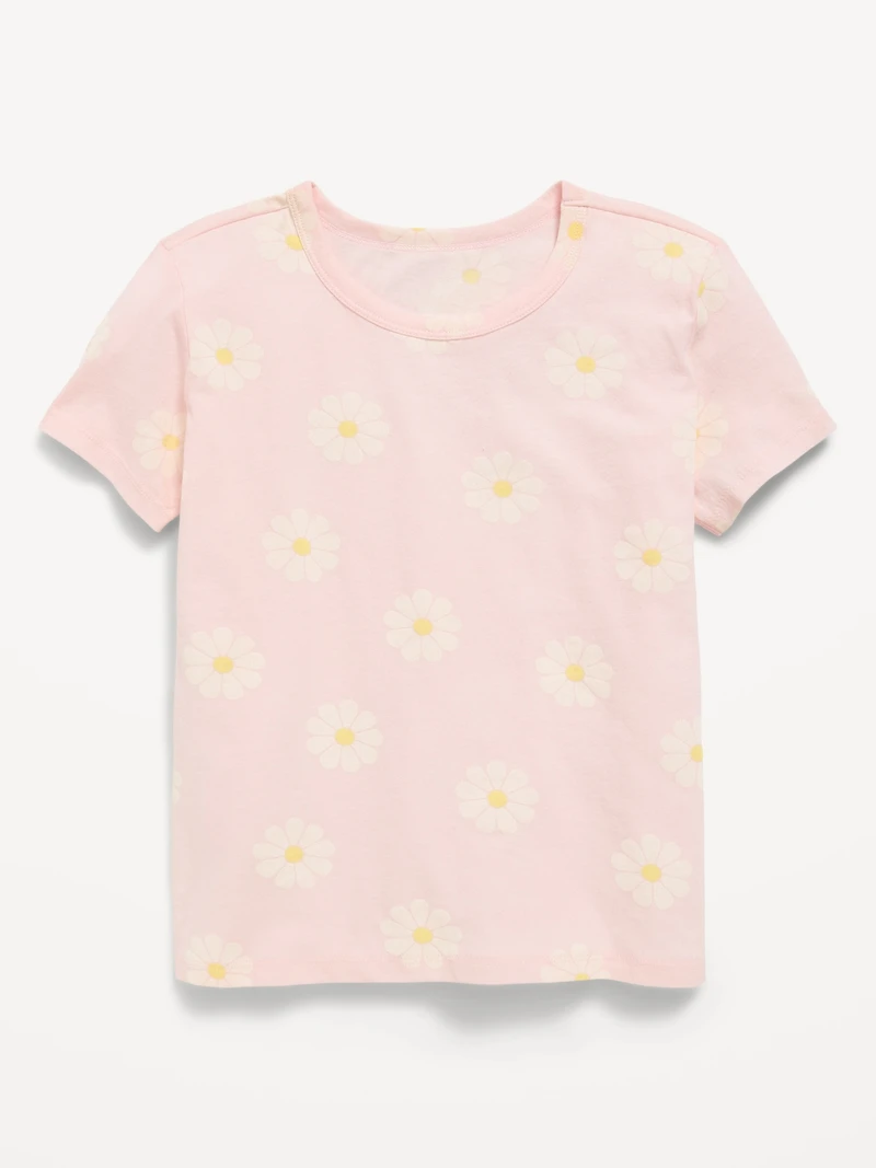 Short-Sleeve Logo-Graphic T-Shirt for Girls