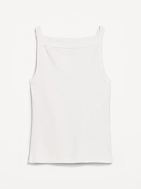 Snug Apron-Neck Tank Top