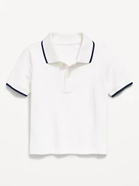 Short-Sleeve Pique Polo Shirt for Toddler Boys