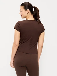 StudioSmooth Short-Sleeve Base Layer Top