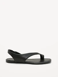 Asymmetrical Toe-Strap Sandals for Women