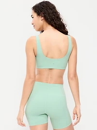 Light Support StudioSmooth Square-Neck Sports Bra