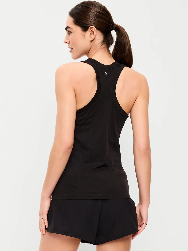 Seamless Fitted Ribbed Tank