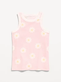 Fitted Ribbed Tank Top for Girls