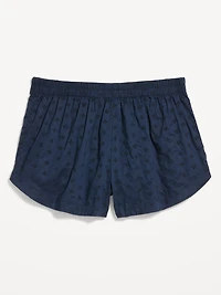 NEED FABRIC CONTENT Classic Poplin Boxer Pajama Shorts