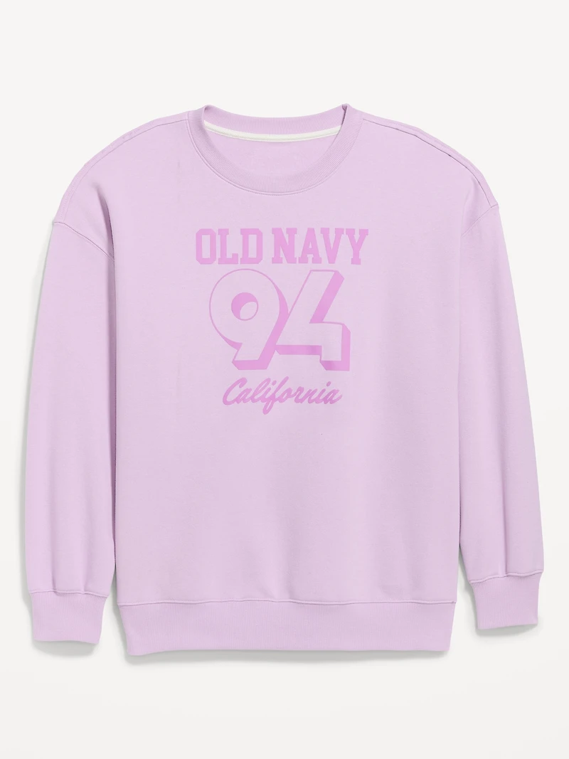 Oversized Graphic Sweatshirt