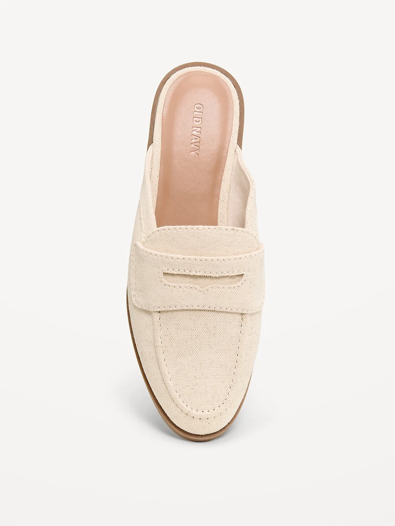 Loafer Mule Shoes for Women