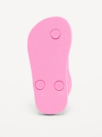 Flip-Flop Sandals for Toddler Girls (Partially Plant-Based