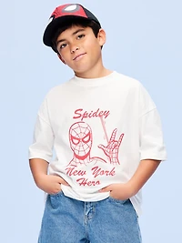 Old Navy x Marvel Spider-Man Oversized Graphic T-Shirt for Boys