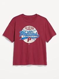 Philadelphia Phillies Crew-Neck T-Shirt for Women