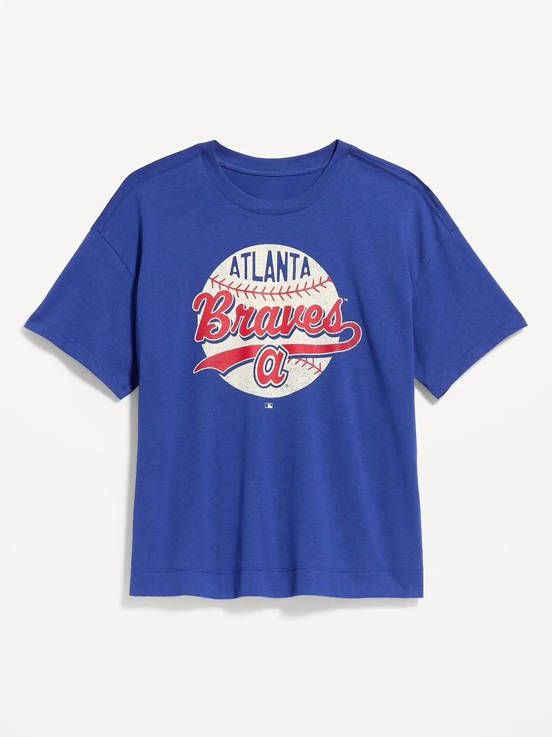 Atlanta Braves Crew-Neck T-Shirt for Women