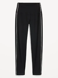High-Waisted StudioSmooth 7/8 Side-Striped Leggings