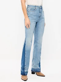 Extra High-Waisted Boot-Cut Jeans