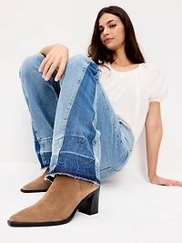 Extra High-Waisted Boot-Cut Jeans