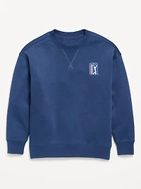 PGA TOUR™ Oversized Gender-Neutral Graphic Sweatshirt for Kids