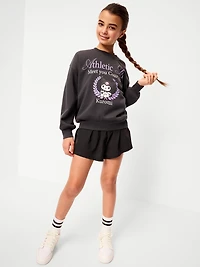 High-Waisted StretchTech Performance Shorts for Girls