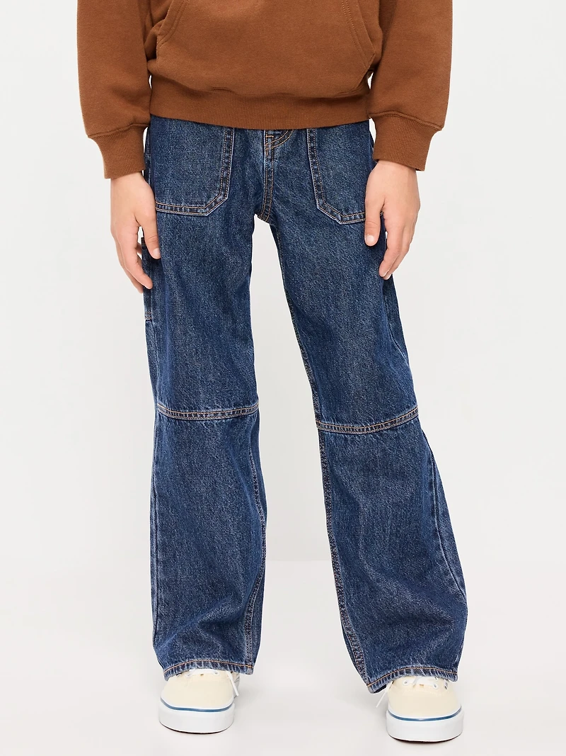 Baggy Carpenter Utility Jeans for Boys