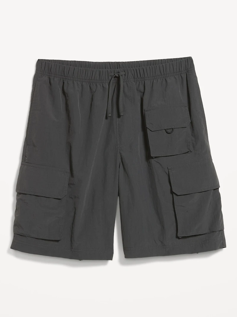 Baggy Cargo Shorts - 8-inch inseam