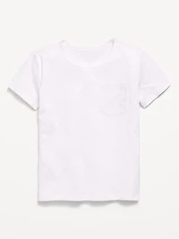 Softest Short-Sleeve Pocket T-Shirt for Girls