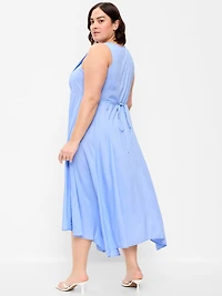 Handkerchief Hem Midi Dress