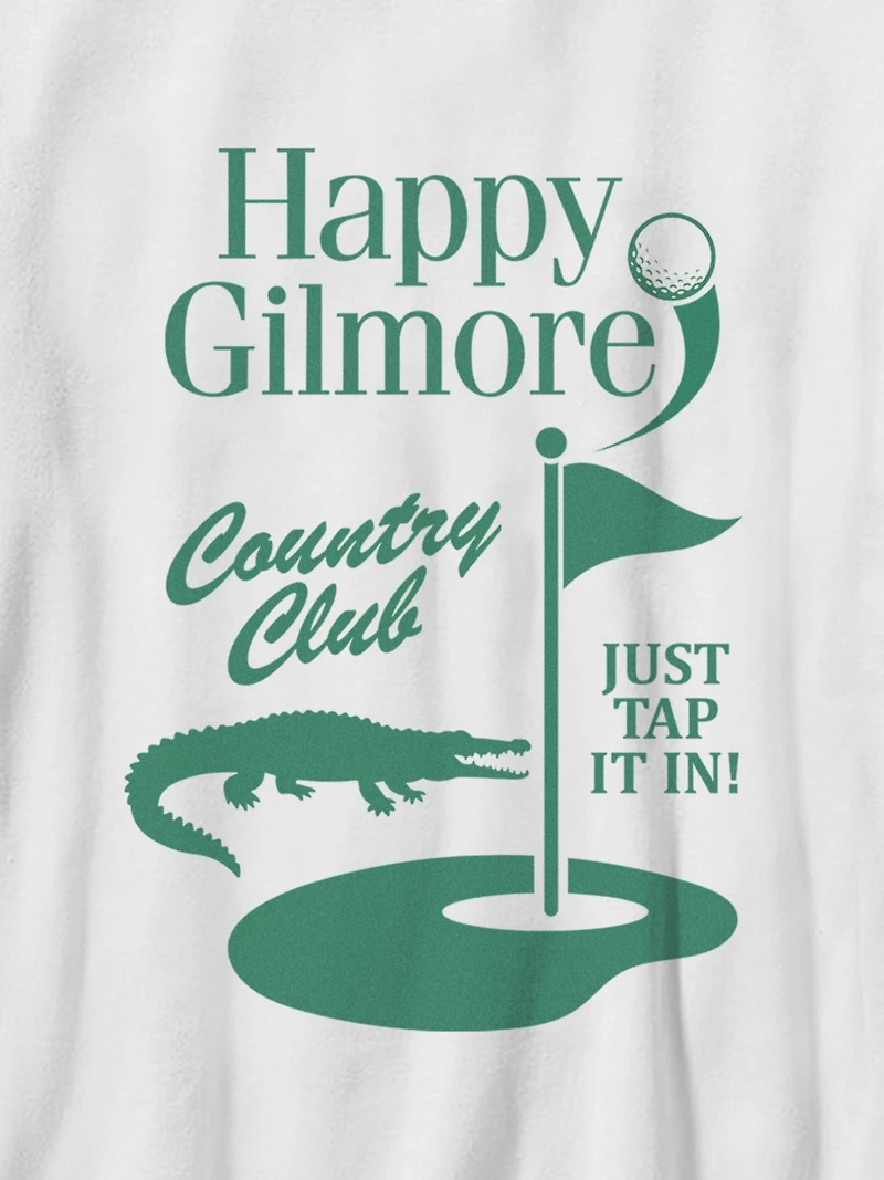 Happy Gilmore Gator Golf Graphic T-Shirt for Boys