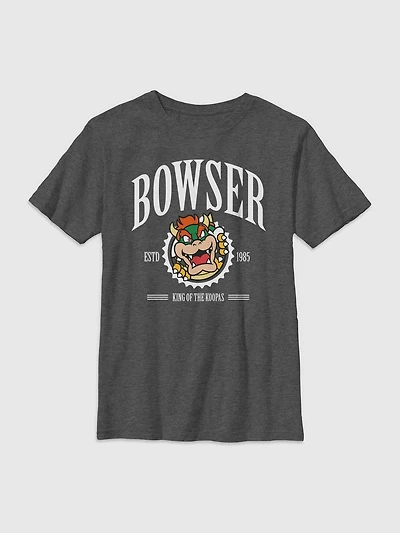 Nintendo Bowser Koopas King Graphic T-Shirt for Boys