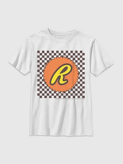 Reeses Checker Logo Graphic T-Shirt for Boys