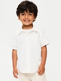 Short-Sleeve Oxford Shirt for Toddler Boys