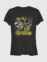 Boy Aquarium Short Sleeve  Graphic T-Shirt
