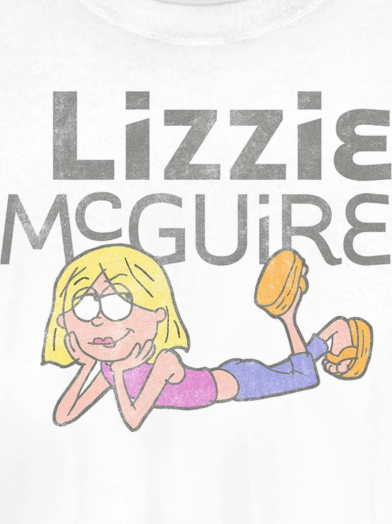 Lizzy McGuire Toon Logo Short Sleeve Graphic T-Shirt