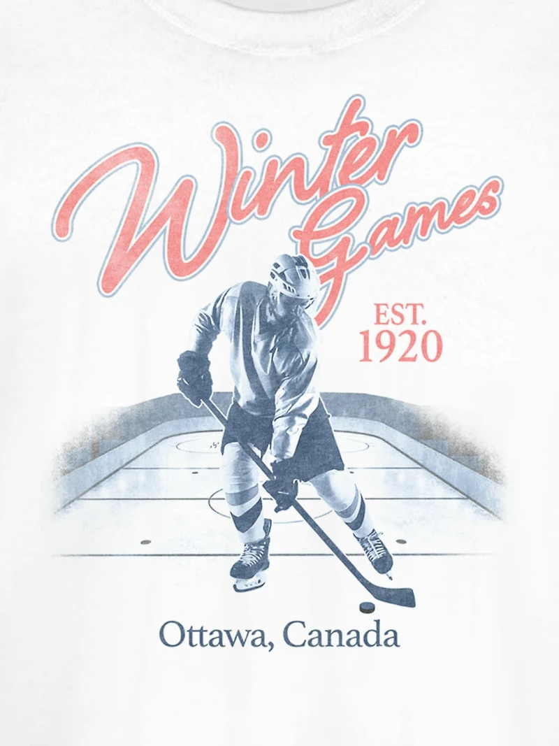 Hockey Short Sleeve Graphic T-Shirt