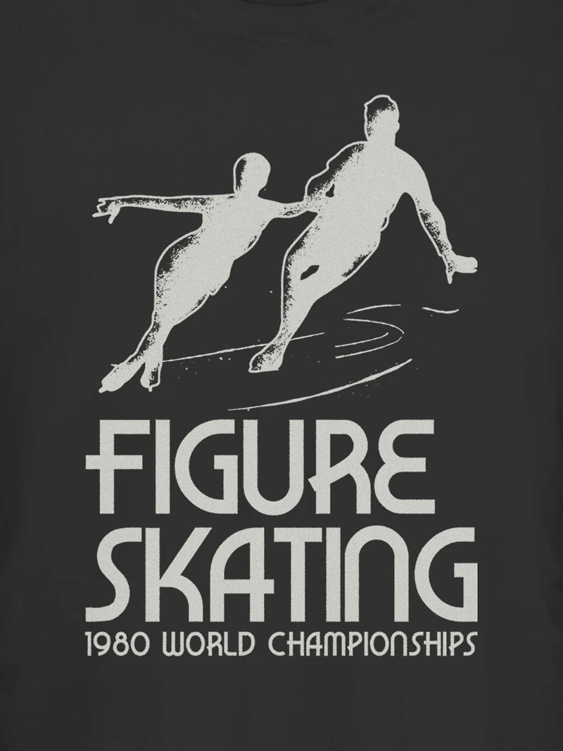 Figure Skating  Short Sleeve Graphic T-Shirt