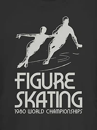Figure Skating  Short Sleeve Graphic T-Shirt
