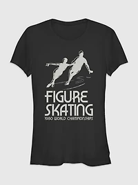 Figure Skating  Short Sleeve Graphic T-Shirt