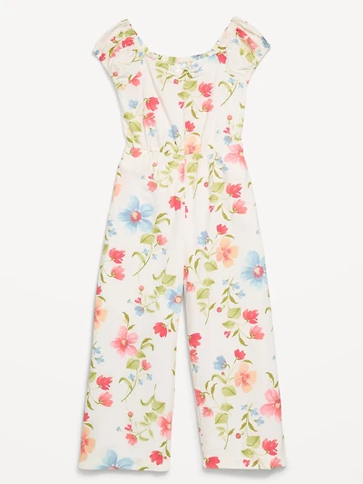 Short-Sleeve Jumpsuit for Girls