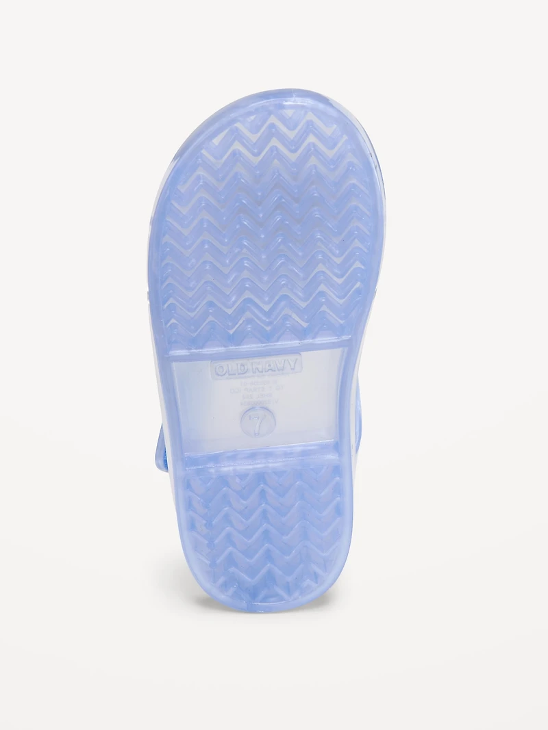 Jelly T-Strap Sandals for Toddler Girls
