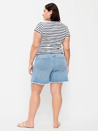 High-Waisted OG Jean Cut-Off Shorts - 7-inch inseam