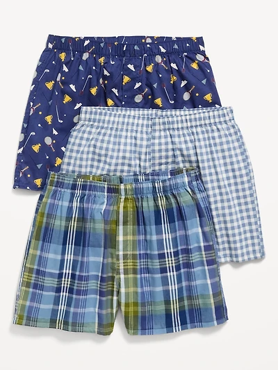 3-Pack Soft-Washed Boxer Shorts - 3.5-inch inseam