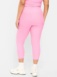 High-Waisted PowerSoft Crop Pocket Leggings