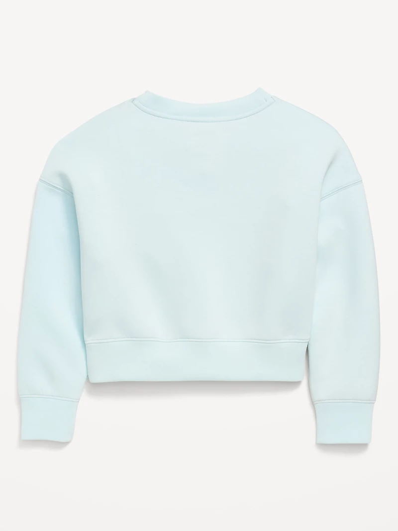 Bounce Fleece V-Neck Sweatshirt for Girls