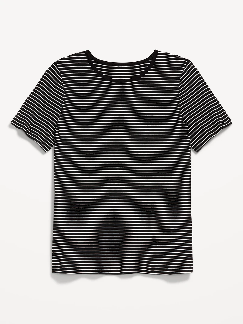 Luxe Crew-Neck T-Shirt