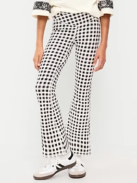 High-Waisted PowerChill Crossover Flared Leggings for Girls