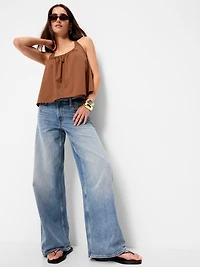 Sleeveless Trapeze Tank Top