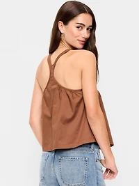 Sleeveless Trapeze Tank Top
