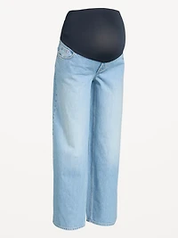 Maternity Full-Panel Wow Baggy Jeans