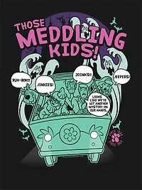 Scooby Doo Meddling Since 1969 Graphic T-Shirt for Kids