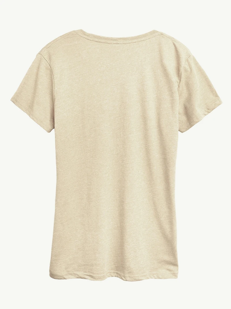 Peanuts Snoopy And Woodstock Have A Nice Day Short Sleeve Graphic T-Shirt