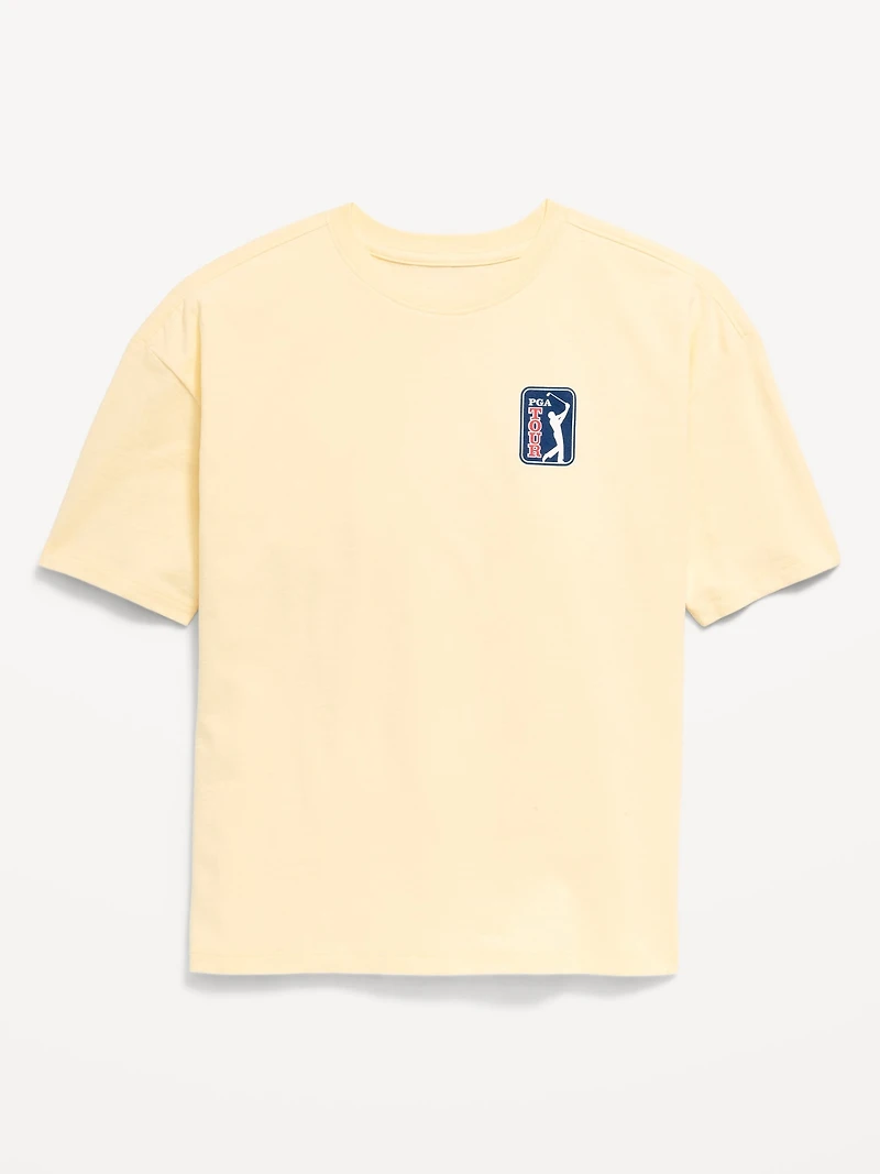 PGA TOUR™ Oversized Gender-Neutral Graphic T-Shirt for Kids
