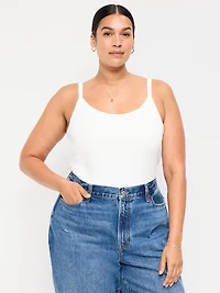 Rib-Knit Cami Tank Top