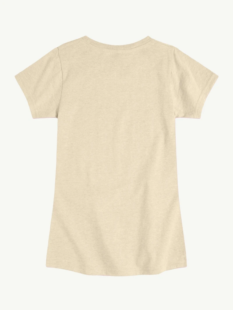 Dr Seuss Cat The Hat Shamrocks Short Sleeve Graphic T-Shirt For Girls